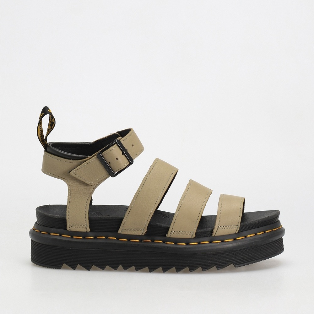 Dr. Martens Beige and Black Sandals